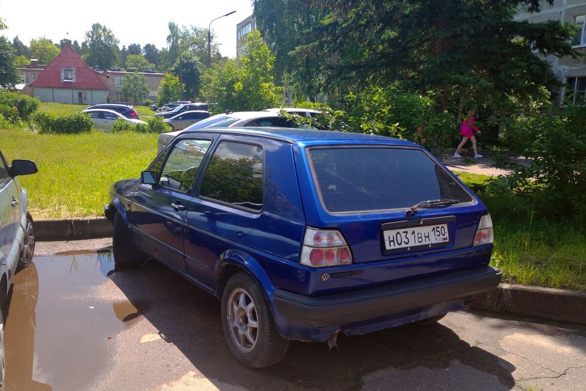 Московская область, № Н 031 ВН 150 — Volkswagen Golf (Typ 19) '83-92