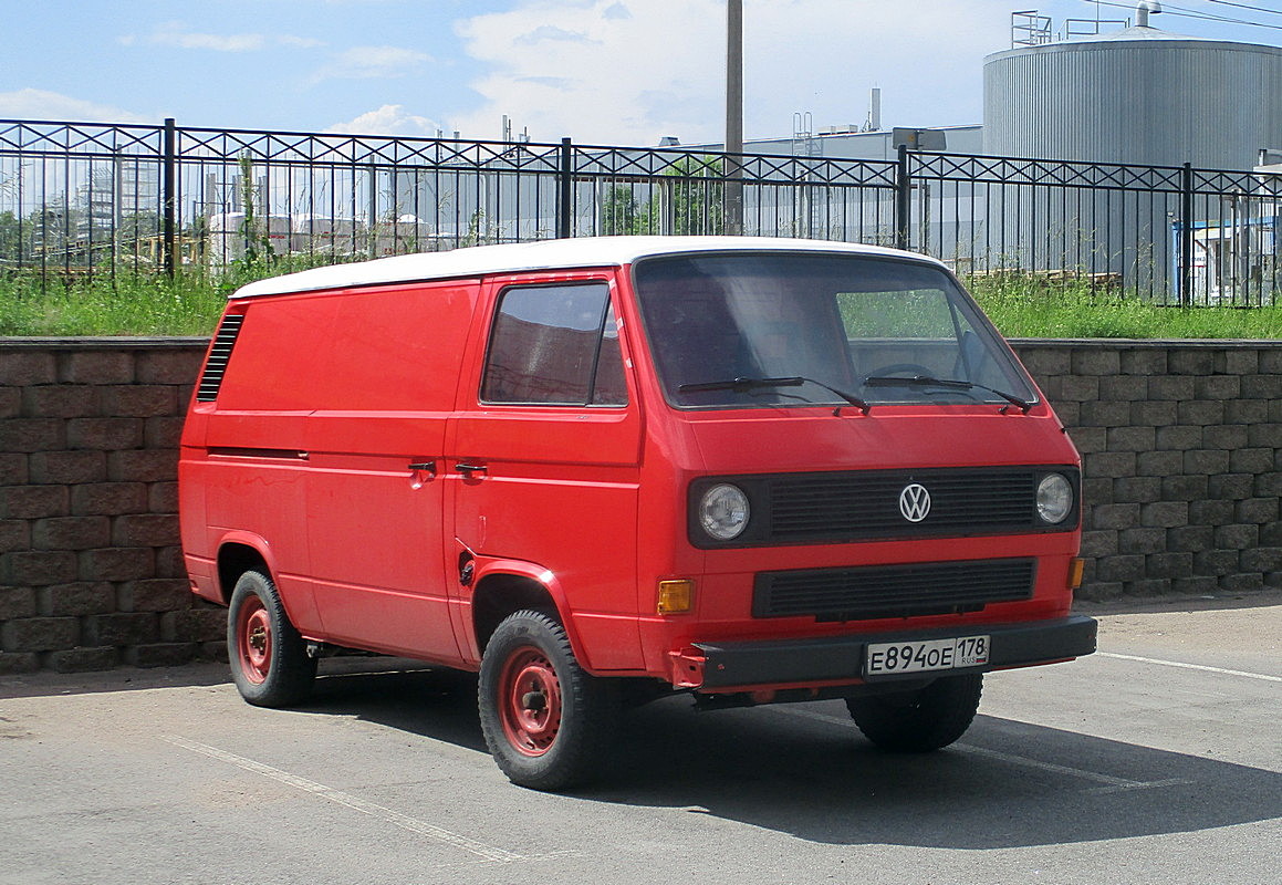 Санкт-Петербург, № Е 894 ОЕ 178 — Volkswagen Typ 2 (Т3) '79-92