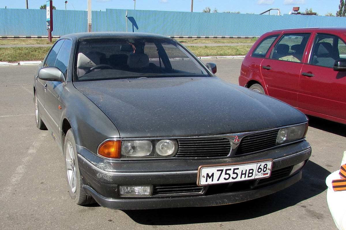 Тамбовская область, № М 755 НВ 68 — Mitsubishi Diamante (1G) '90-96
