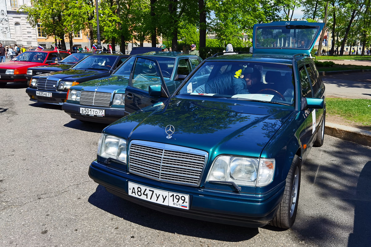 Москва, № А 847 УУ 199 — Mercedes-Benz (S124) '86-96; Санкт-Петербург — "Международный транспортный фестиваль "SPb TransportFest 2023"