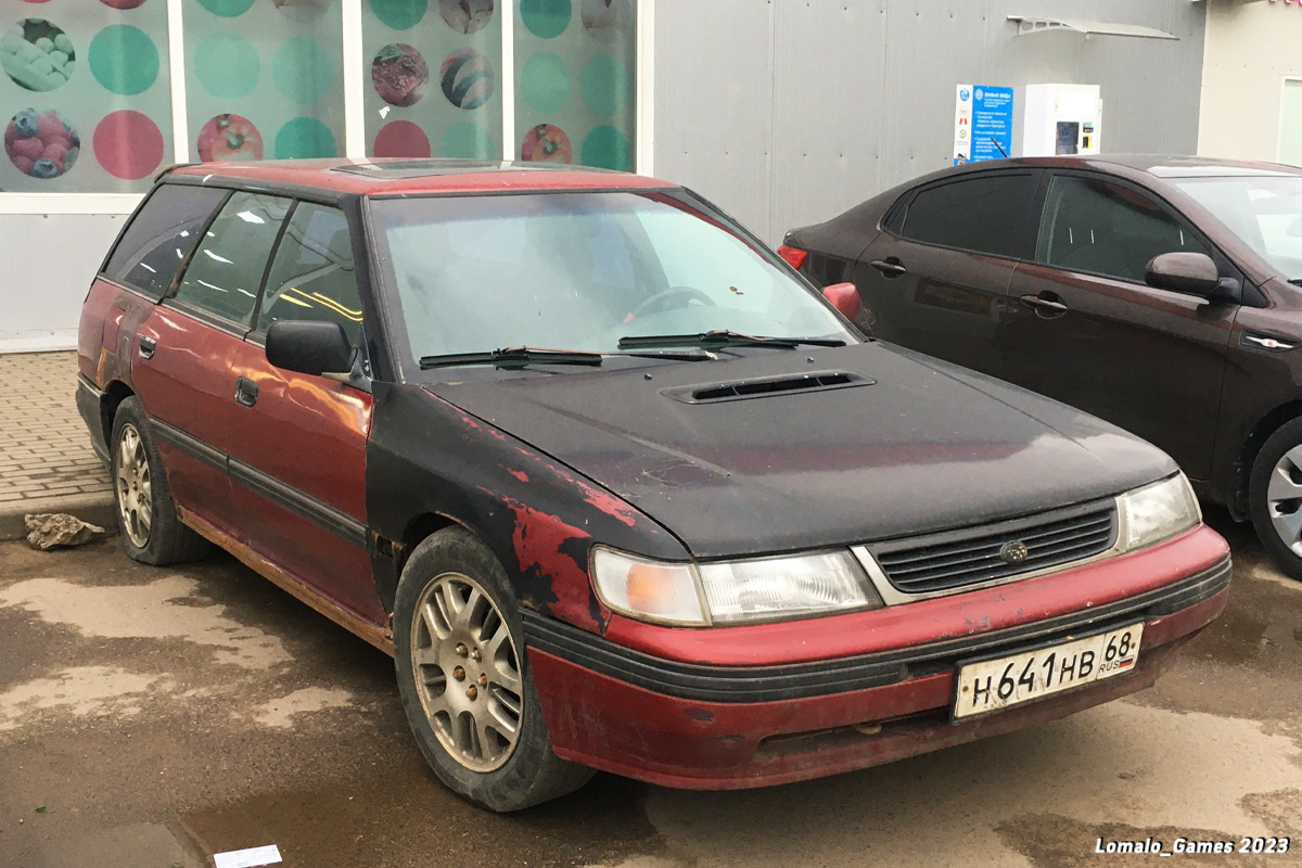 Тамбовская область, № Н 641 НВ 68 — Subaru Legacy (1G) '89-93