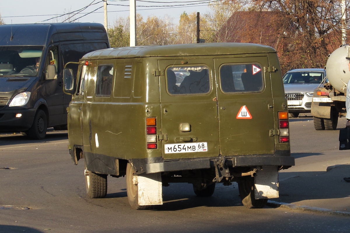 Тамбовская область, № М 654 МВ 68 — УАЗ-452 '65-85