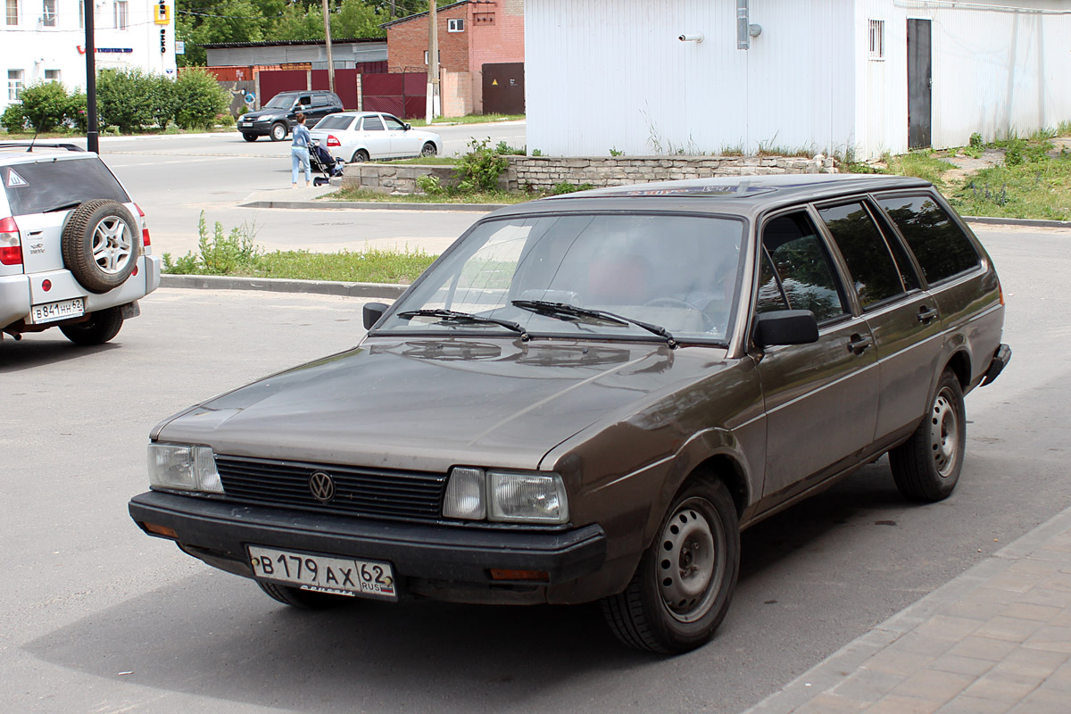 Рязанская область, № В 179 АХ 62 — Volkswagen Passat (B2) '80-88