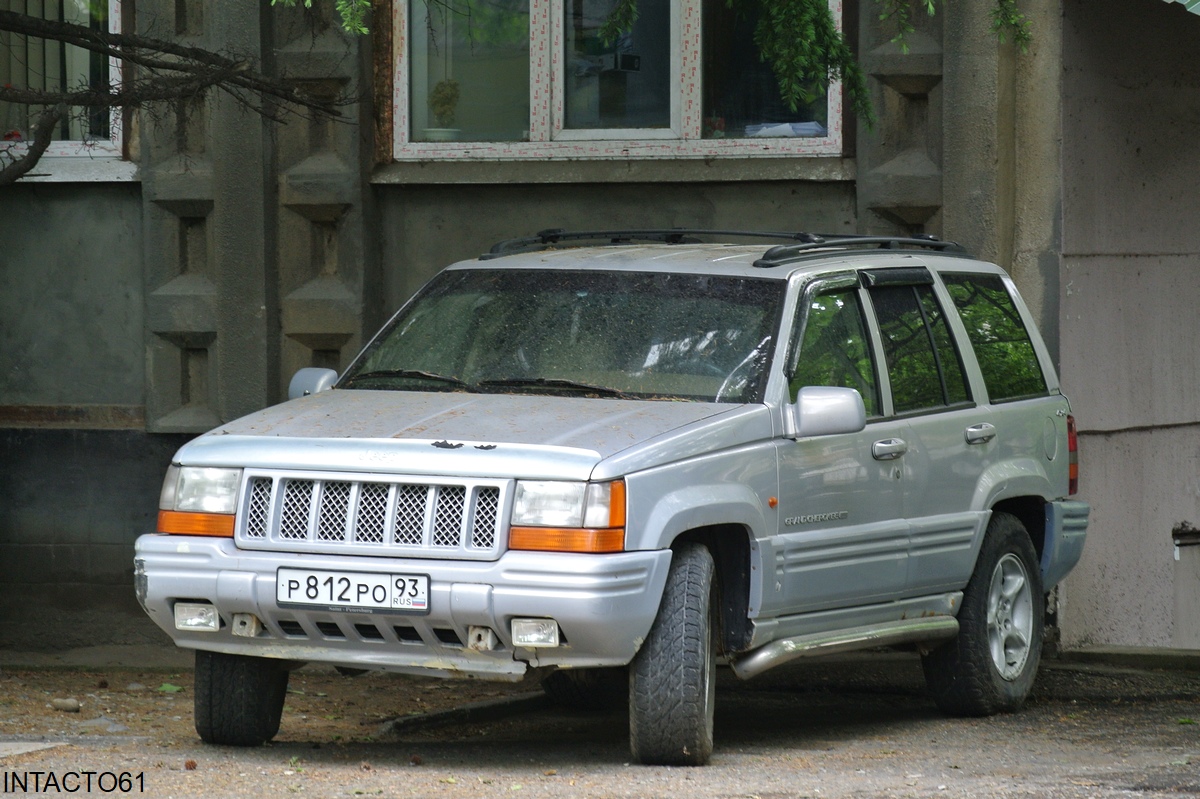 Краснодарский край, № Р 812 РО 93 — Jeep Grand Cherokee (ZJ) '92-98