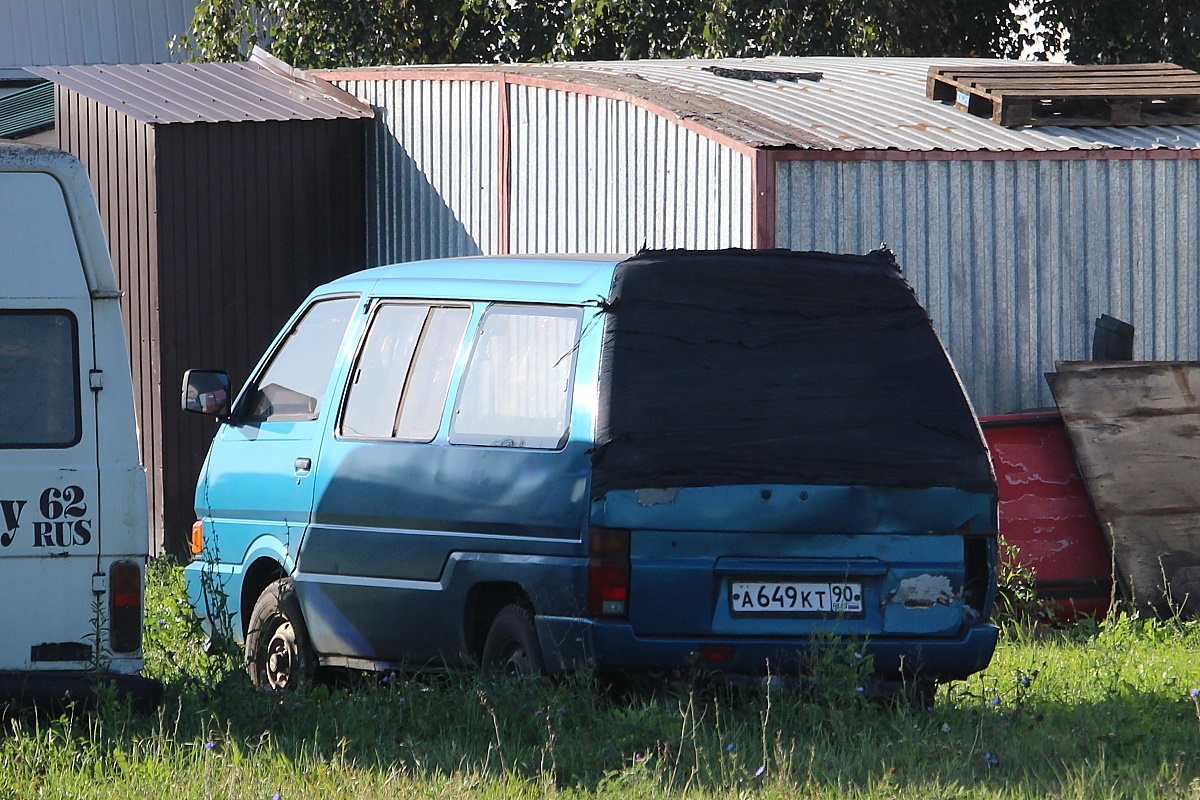 Московская область, № А 649 КТ 90 — Nissan Vanette (C120) '78–88
