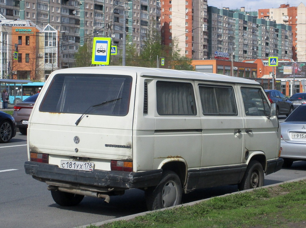 Санкт-Петербург, № С 181 УХ 178 — Volkswagen Typ 2 (Т3) '79-92