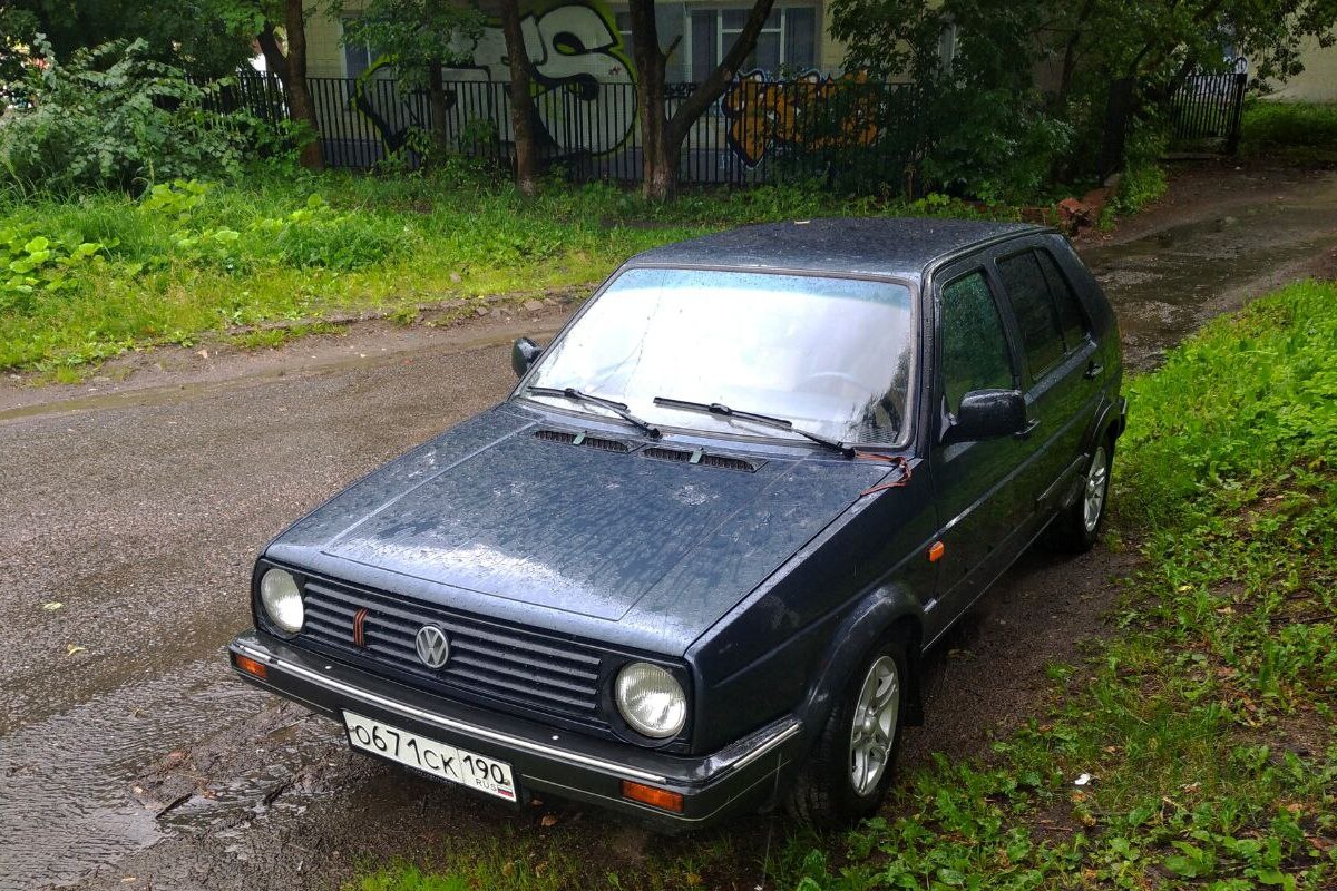 Московская область, № О 671 СК 190 — Volkswagen Golf (Typ 19) '83-92