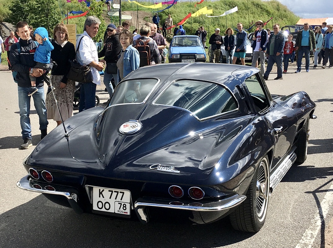 Санкт-Петербург, № К 777 ОО 78 — Chevrolet Corvette (C2) '63-67; Санкт-Петербург — Фестиваль ретротехники "Фортуна"