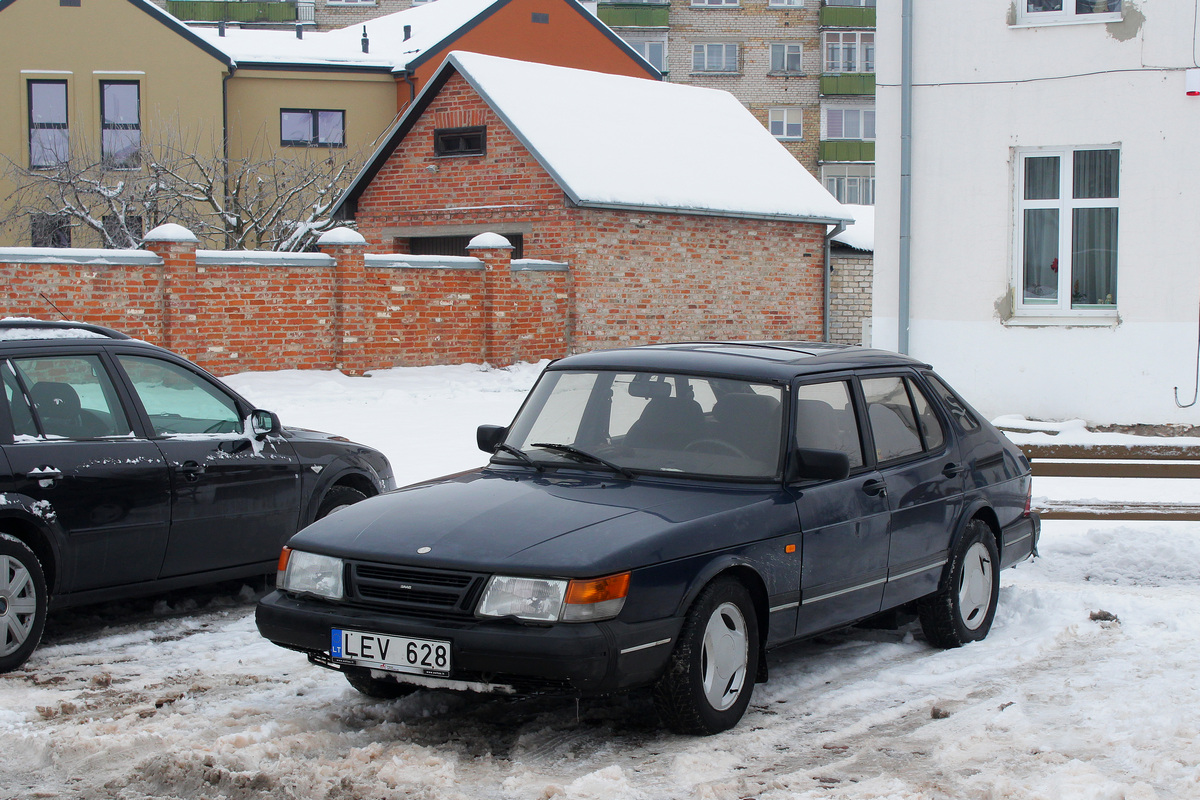 Литва, № LEV 628 — Saab 900 '78-93