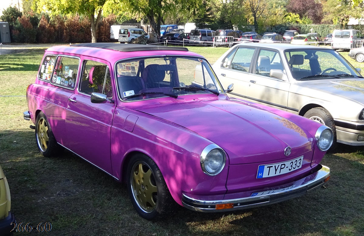 Венгрия, № TYP-333 — Volkswagen 1500/1600 (Typ 3) '61-73; Венгрия — Tuning and Retro Festival 2022