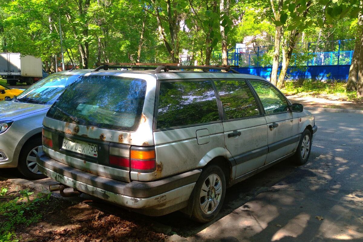 Московская область, № Х 770 ЕК 750 — Volkswagen Passat (B3) '88-93