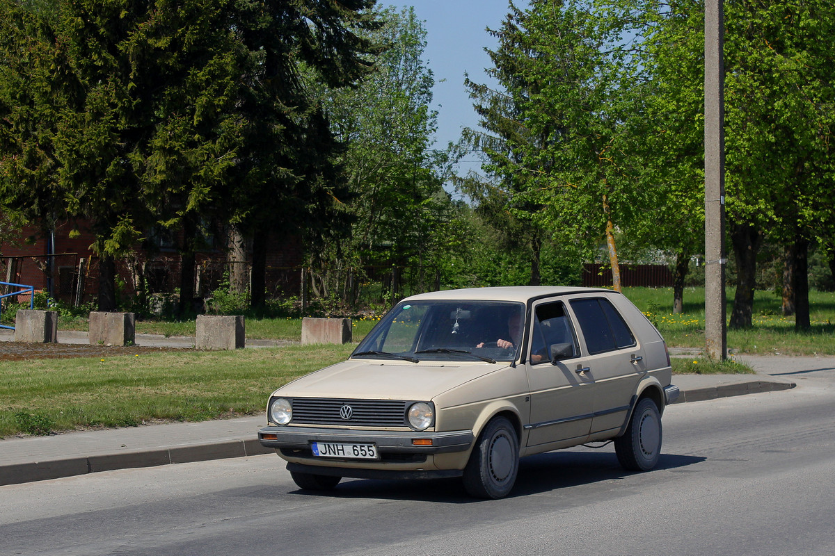 Литва, № JNH 655 — Volkswagen Golf (Typ 19) '83-92