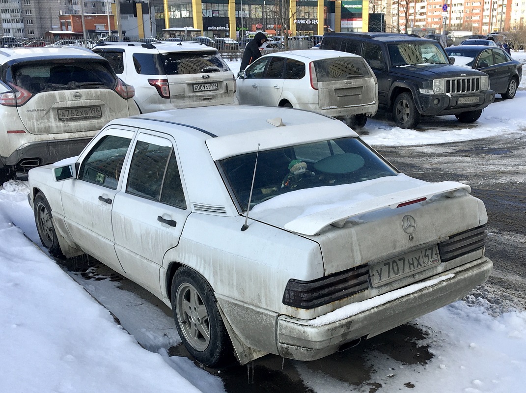 Ленинградская область, № У 707 НХ 47 — Mercedes-Benz (W201) '82-93