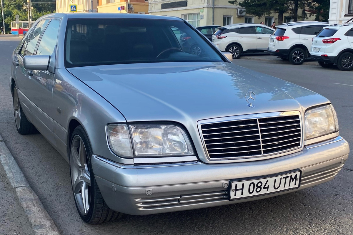 Жамбылская область, № H 084 UTM — Mercedes-Benz (W140) '91-98