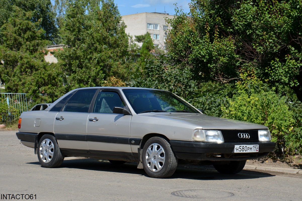 Краснодарский край, № Н 580 РМ 193 — Audi 100 (C3) '82-91