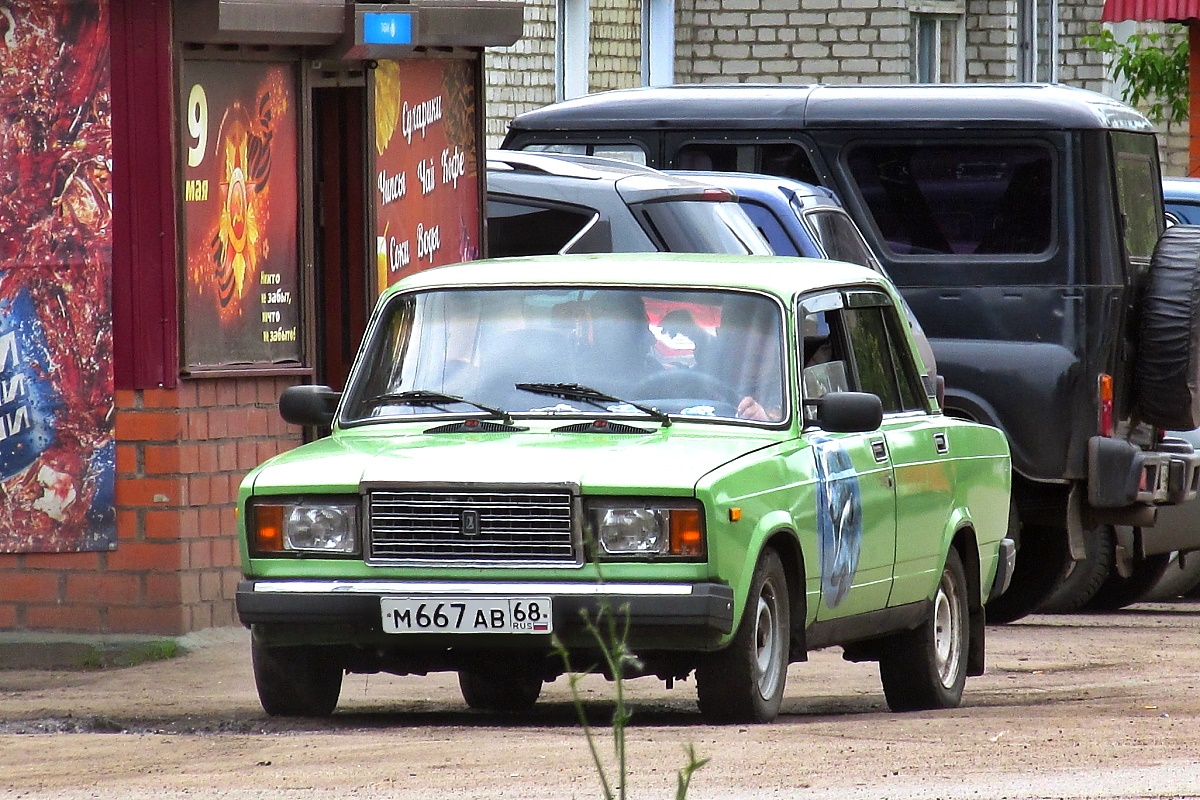 Тамбовская область, № М 667 АВ 68 — ВАЗ-2105 '80-88