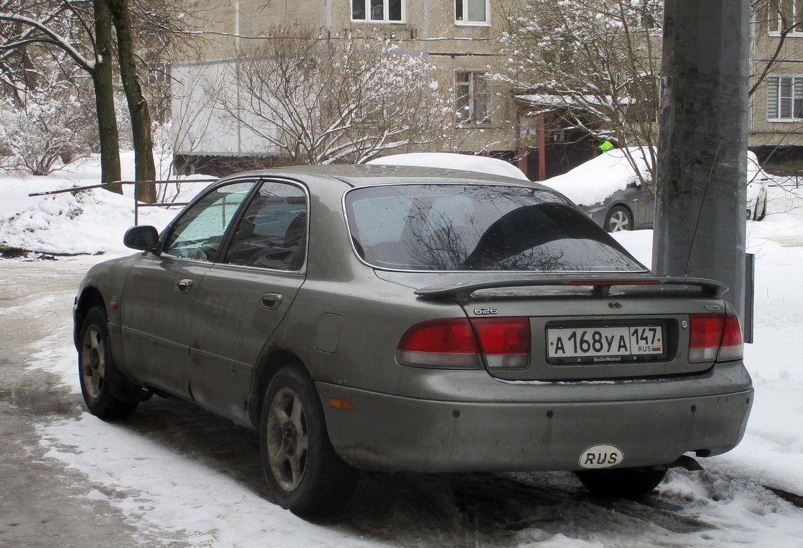 Ленинградская область, № А 168 УА 147 — Mazda 626 (GE) '91-97