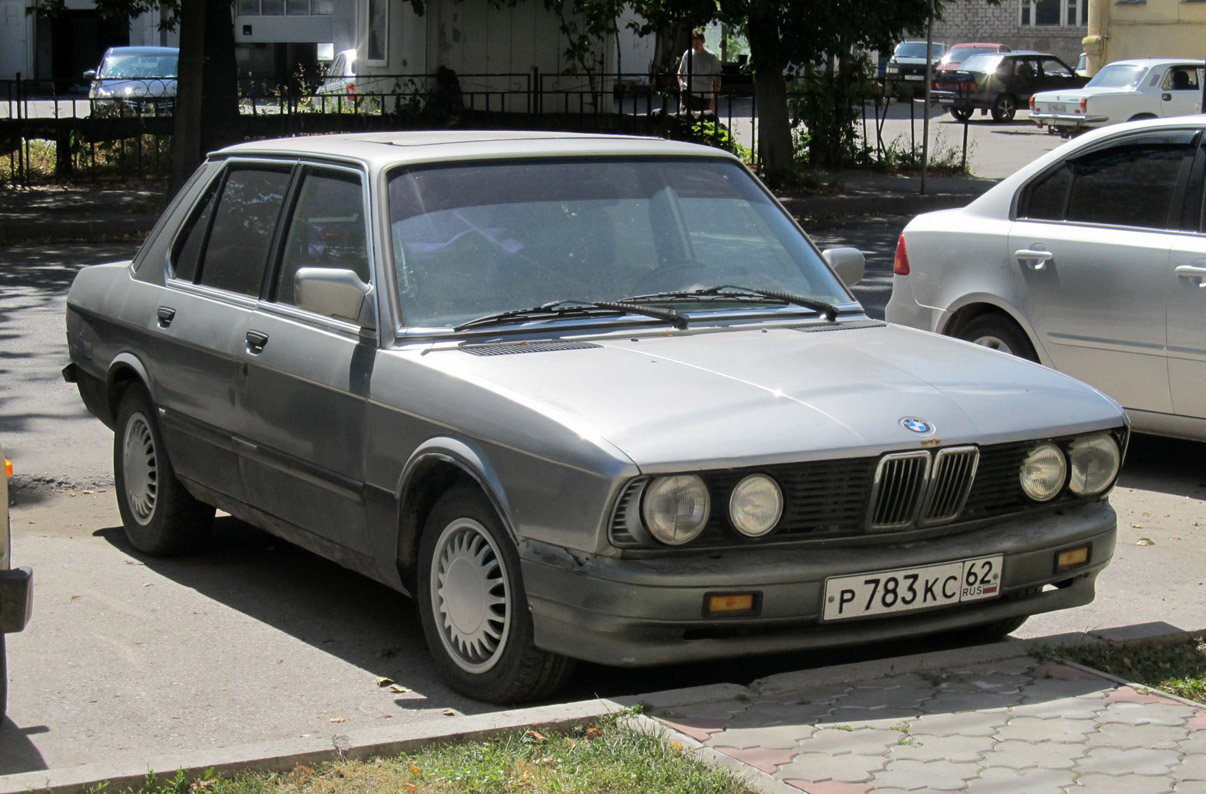 Рязанская область, № Р 783 КС 62 — BMW 5 Series (E28) '82-88