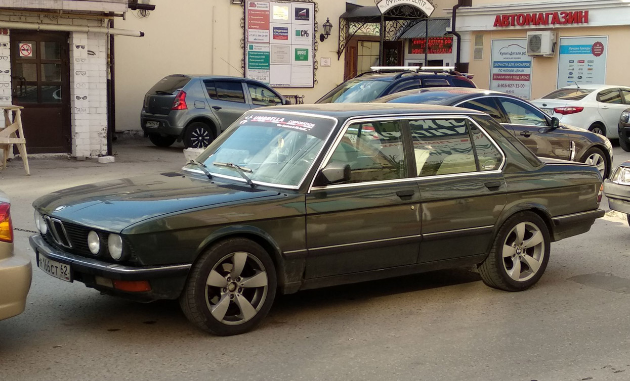 Рязанская область, № Н 166 СТ 62 — BMW 5 Series (E28) '82-88