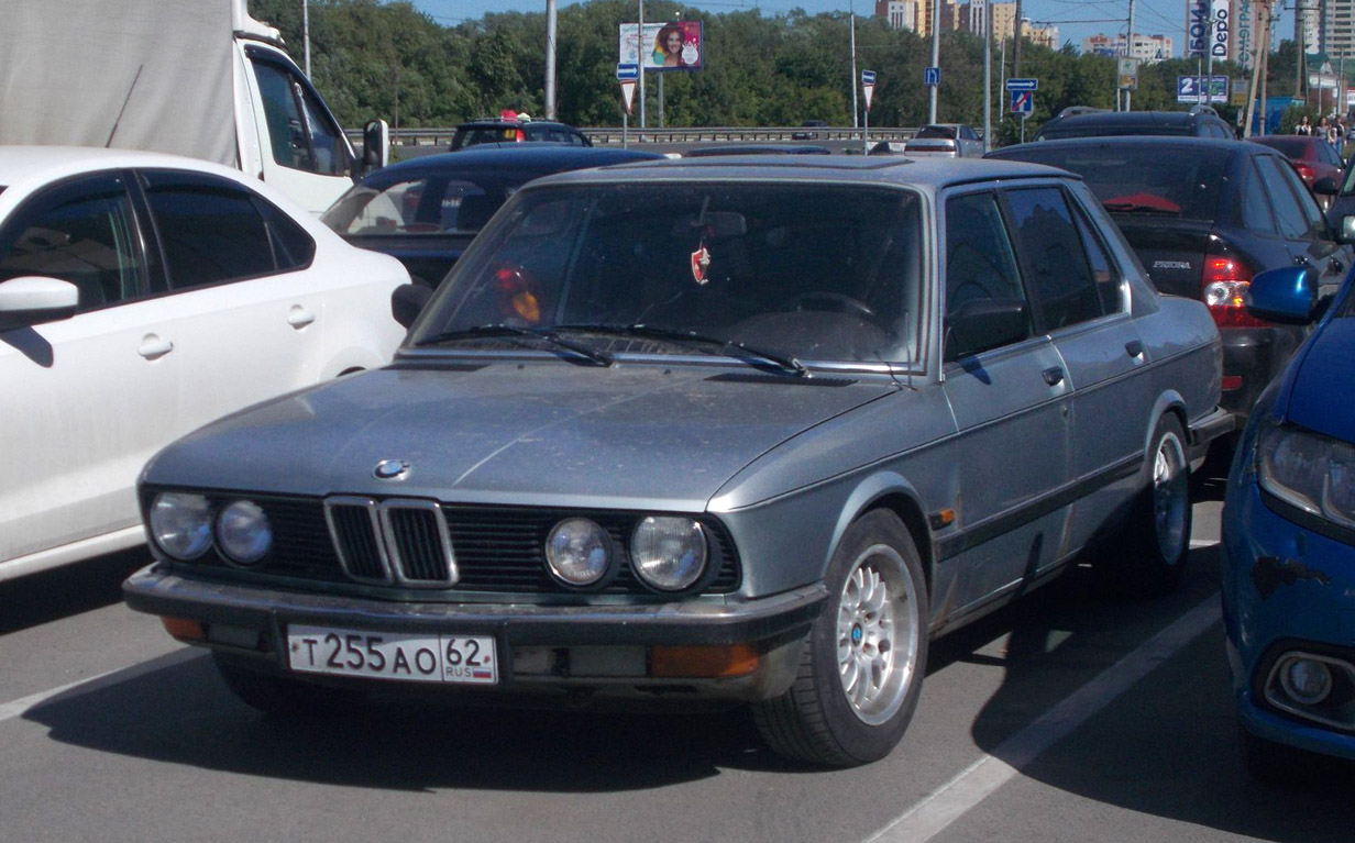 Рязанская область, № Т 255 АО 62 — BMW 5 Series (E28) '82-88