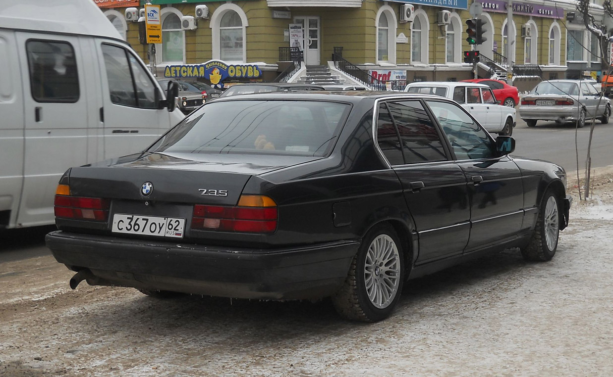 Рязанская область, № С 367 ОУ 62 — BMW 7 Series (E32) '86-94