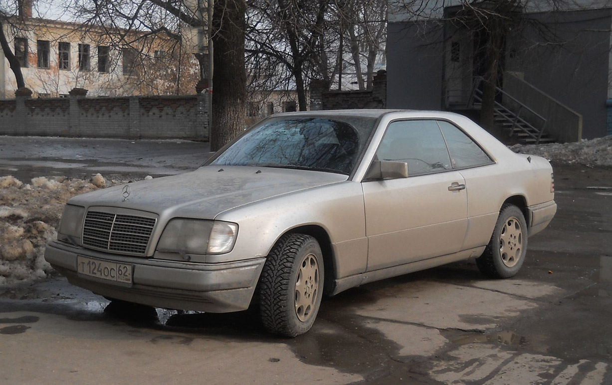 Рязанская область, № Т 124 ОС 62 — Mercedes-Benz (C124) '87-96