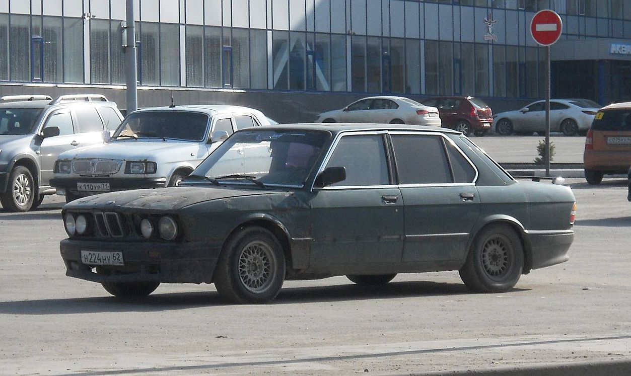 Рязанская область, № Н 224 НУ 62 — BMW 5 Series (E28) '82-88