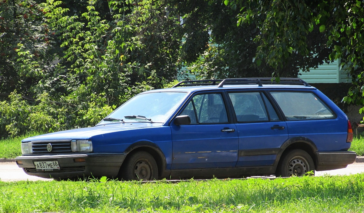 Тамбовская область, № А 837 МЕ 68 — Volkswagen Passat (B2) '80-88