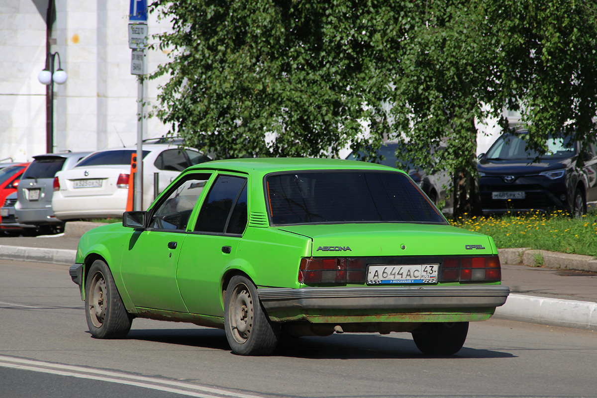 Кировская область, № А 644 АС 43 — Opel Ascona (C) '81-88