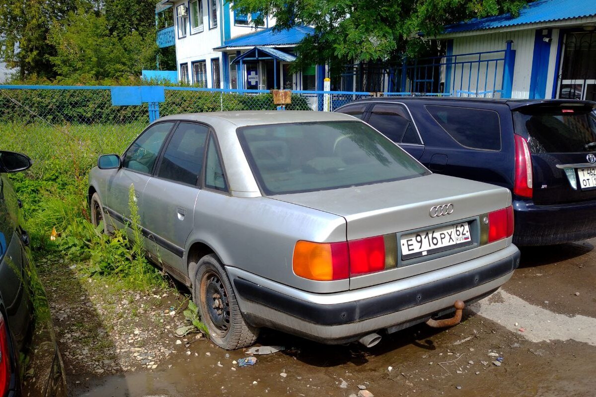 Владимирская область, № Е 916 РХ 62 — Audi 100 (C4) '90-94; Рязанская область — Вне региона