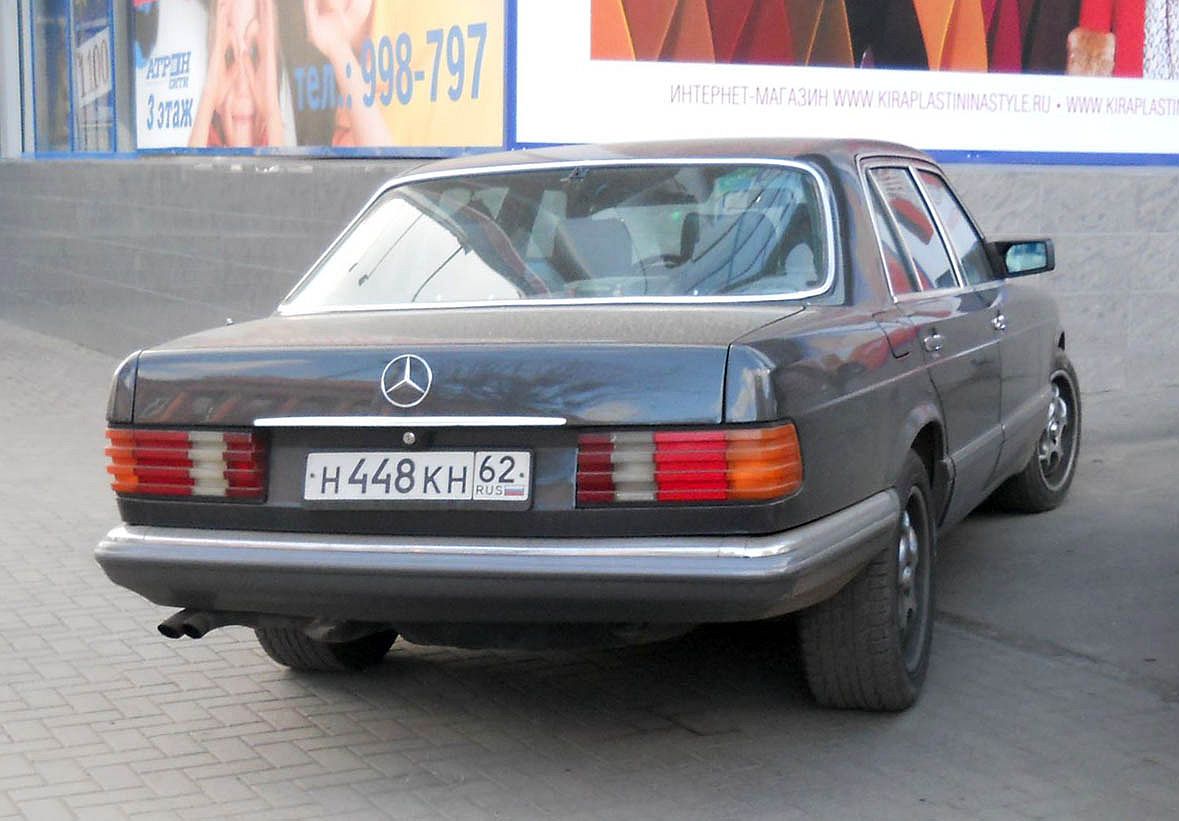 Рязанская область, № Н 448 КН 62 — Mercedes-Benz (W126) '79-91
