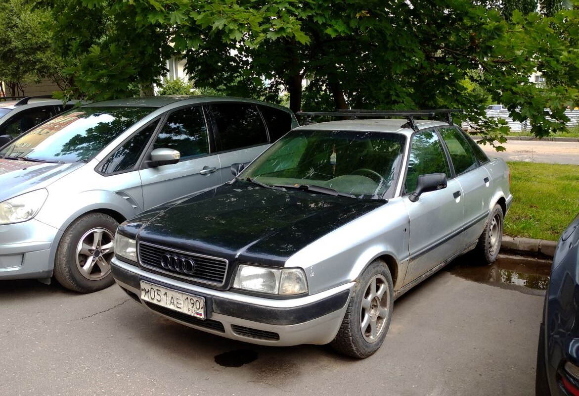 Московская область, № М 051 АЕ 190 — Audi 80 (B4) '91-96
