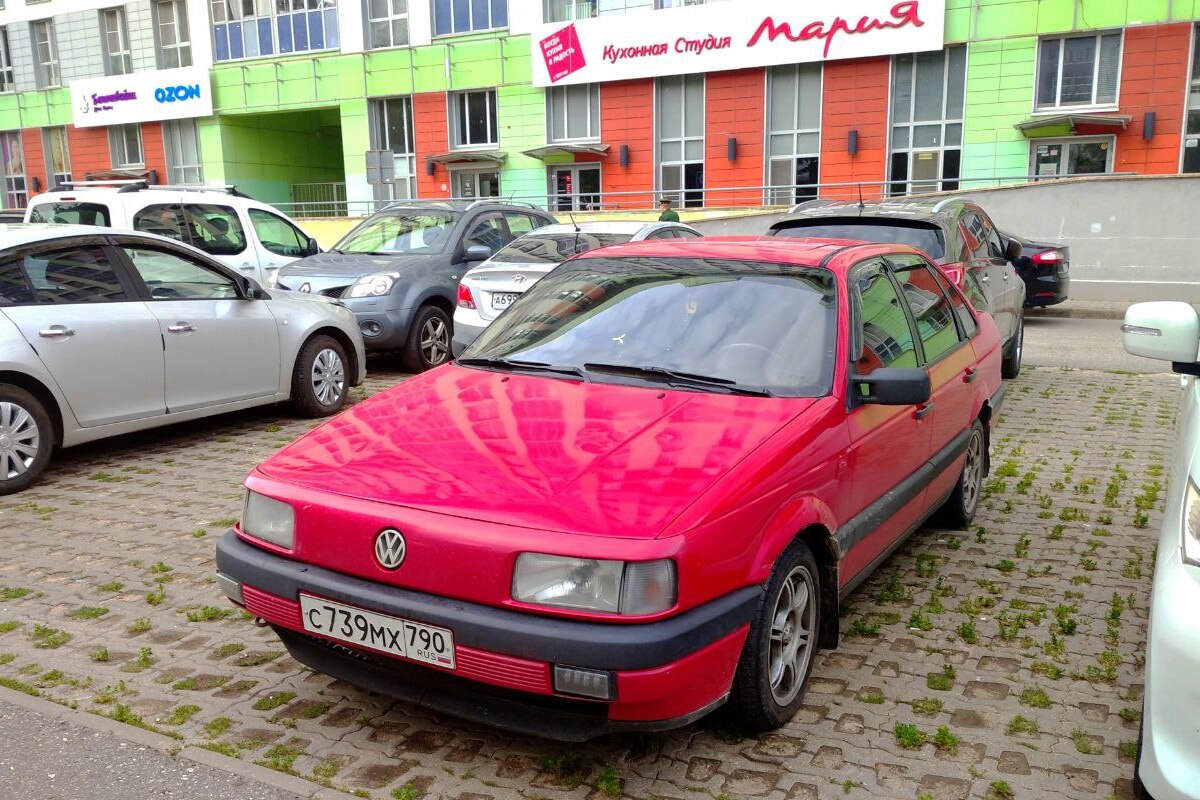 Московская область, № С 739 МХ 790 — Volkswagen Passat (B3) '88-93