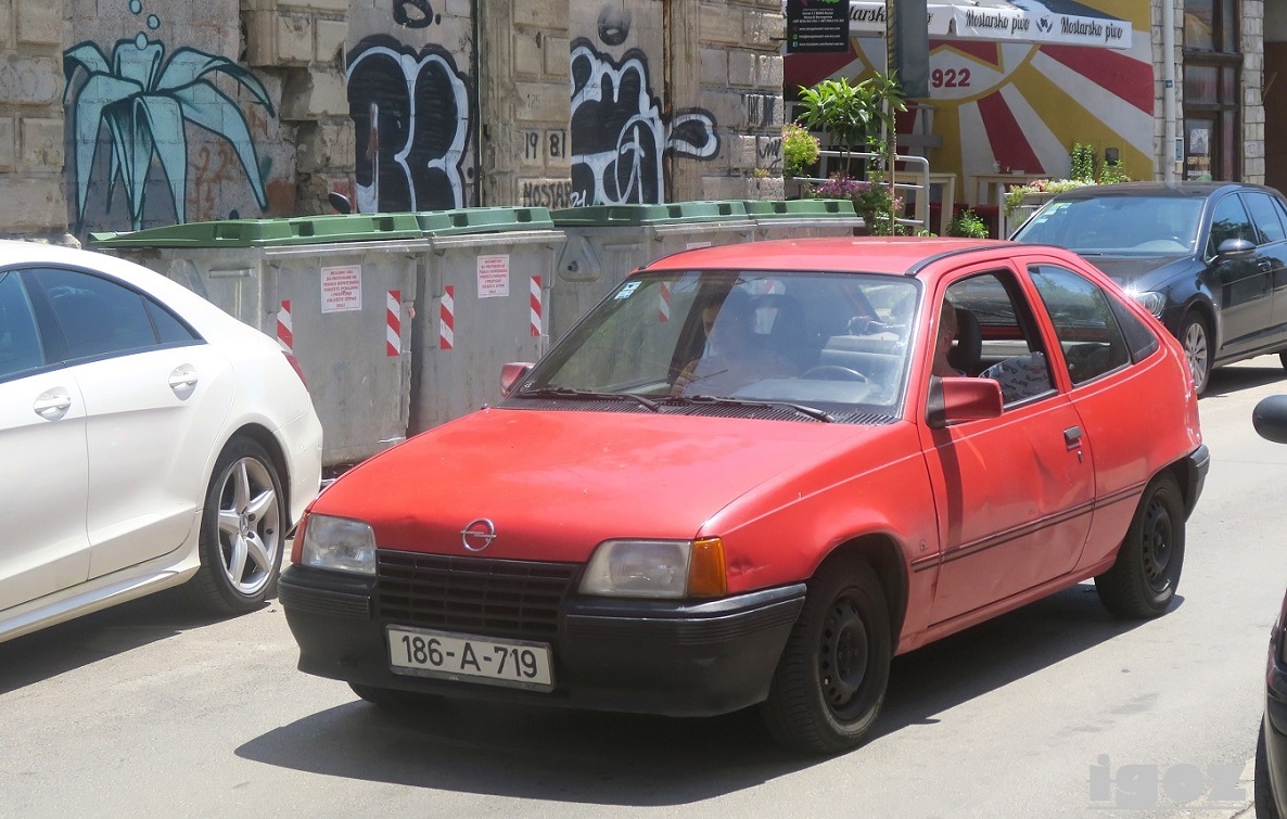 Босния и Герцеговина, № 186-A-719 — Opel Kadett (E) '84-95