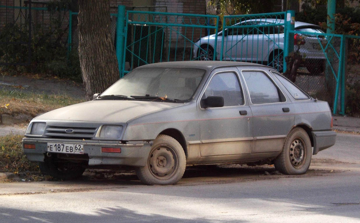 Рязанская область, № Е 187 ЕВ 62 — Ford Sierra MkI '82-87