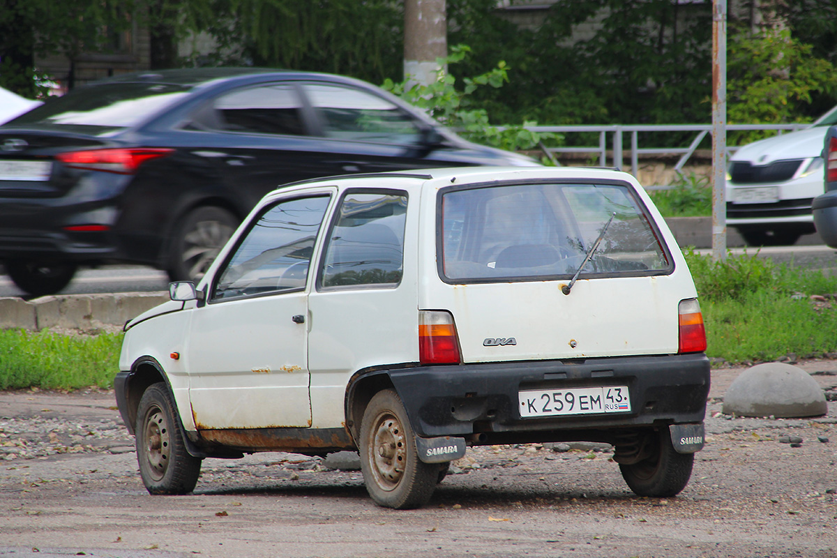 Кировская область, № К 259 ЕМ 43 — ВАЗ-1111 Oка (ЗМА) '88-06