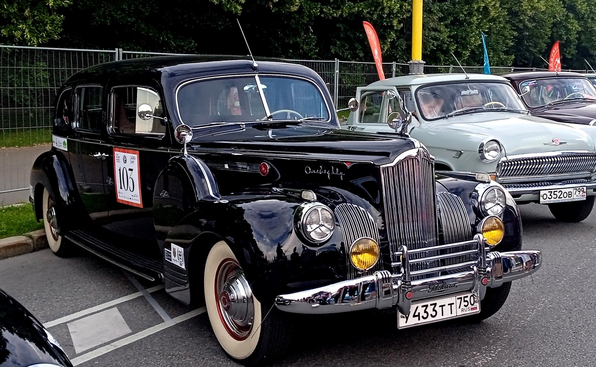 Москва, № У 433 ТТ 750 — Packard (Общая модель); Москва — Фестиваль "Ретрорейс" 2023