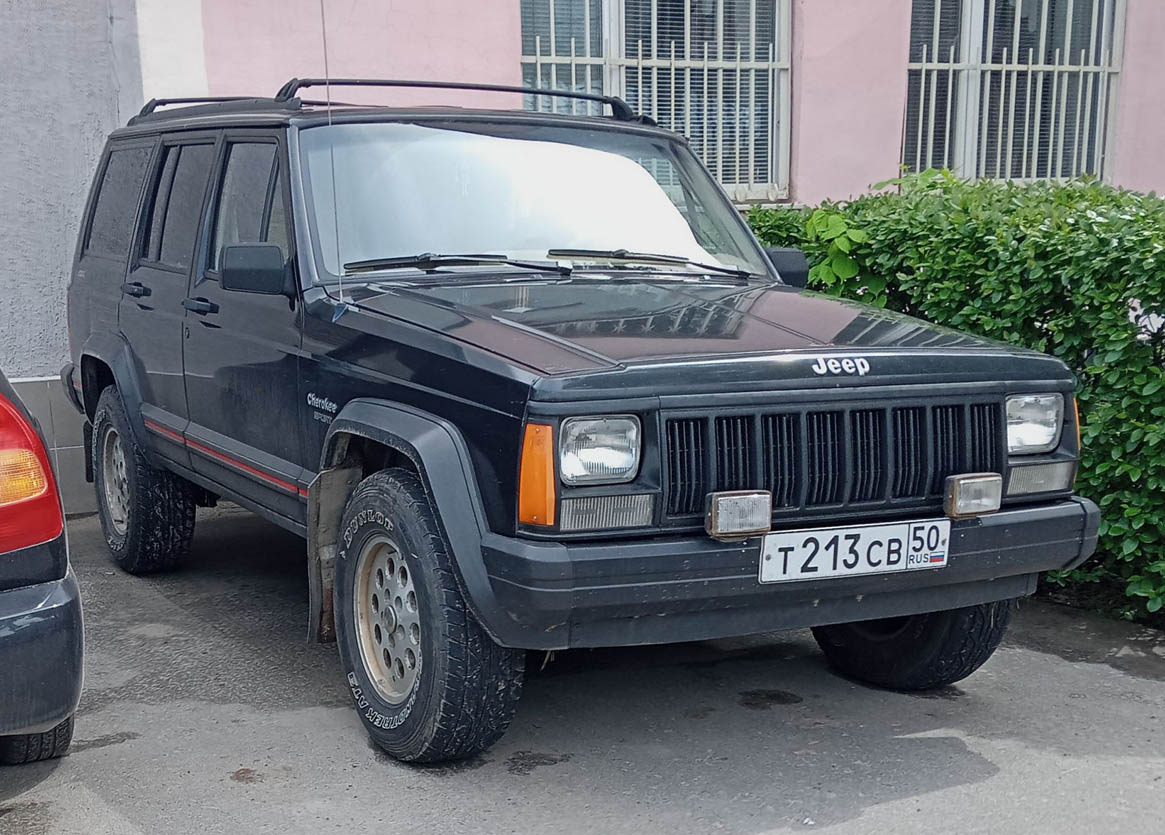 Московская область, № Т 213 СВ 50 — Jeep Cherokee (XJ) '84-01
