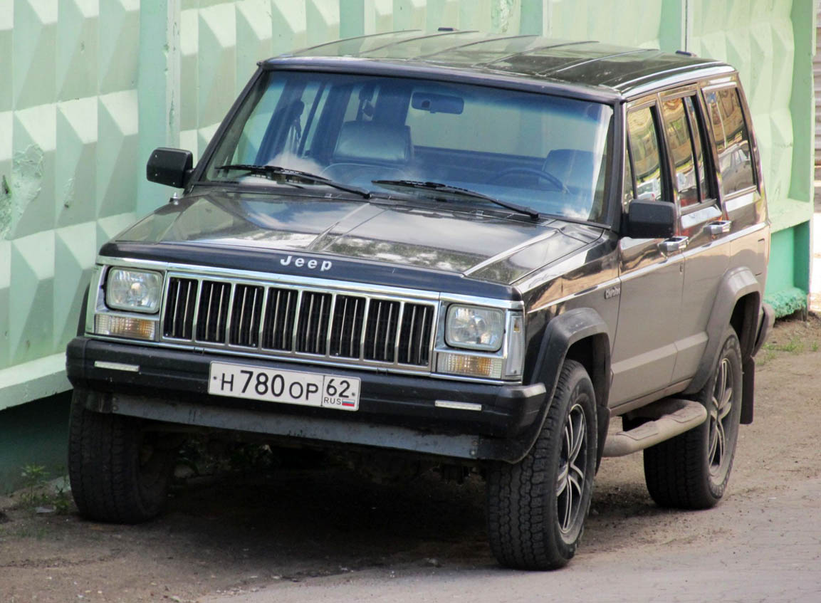 Рязанская область, № Н 780 ОР 62 — Jeep Cherokee (XJ) '84-01