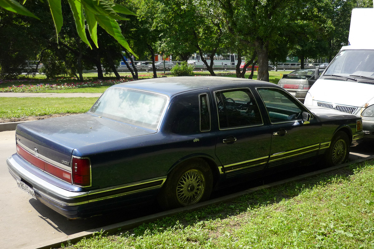 Москва, № К 8565 МН — Lincoln Town Car (2G) '90-97