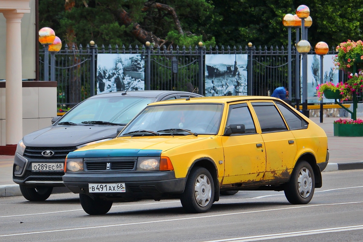 Тамбовская область, № В 491 АХ 68 — Москвич-2141 '86-98