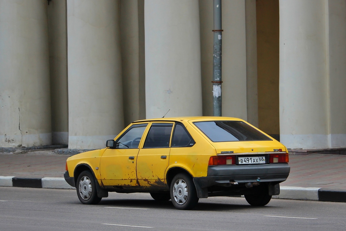 Тамбовская область, № В 491 АХ 68 — Москвич-2141 '86-98