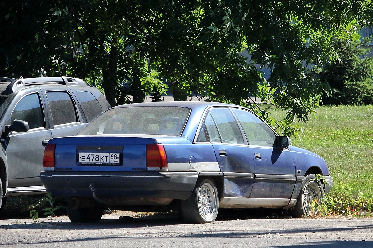 Тамбовская область, № Е 478 КТ 68 — Opel Omega (A) '86-94