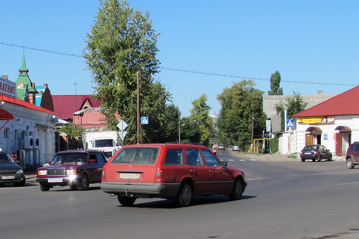 Санкт-Петербург, № К 743 СЕ 78 — Mercedes-Benz (S124) '86-96