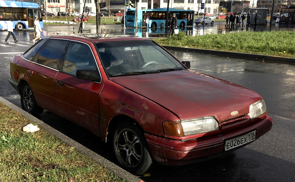 Санкт-Петербург, № Е 026 ЕХ 178 — Ford Scorpio (1G) '85-94