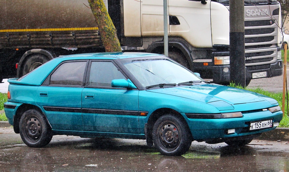 Тамбовская область, № К 155 ХН 68 — Mazda 323 (BG) '89-94