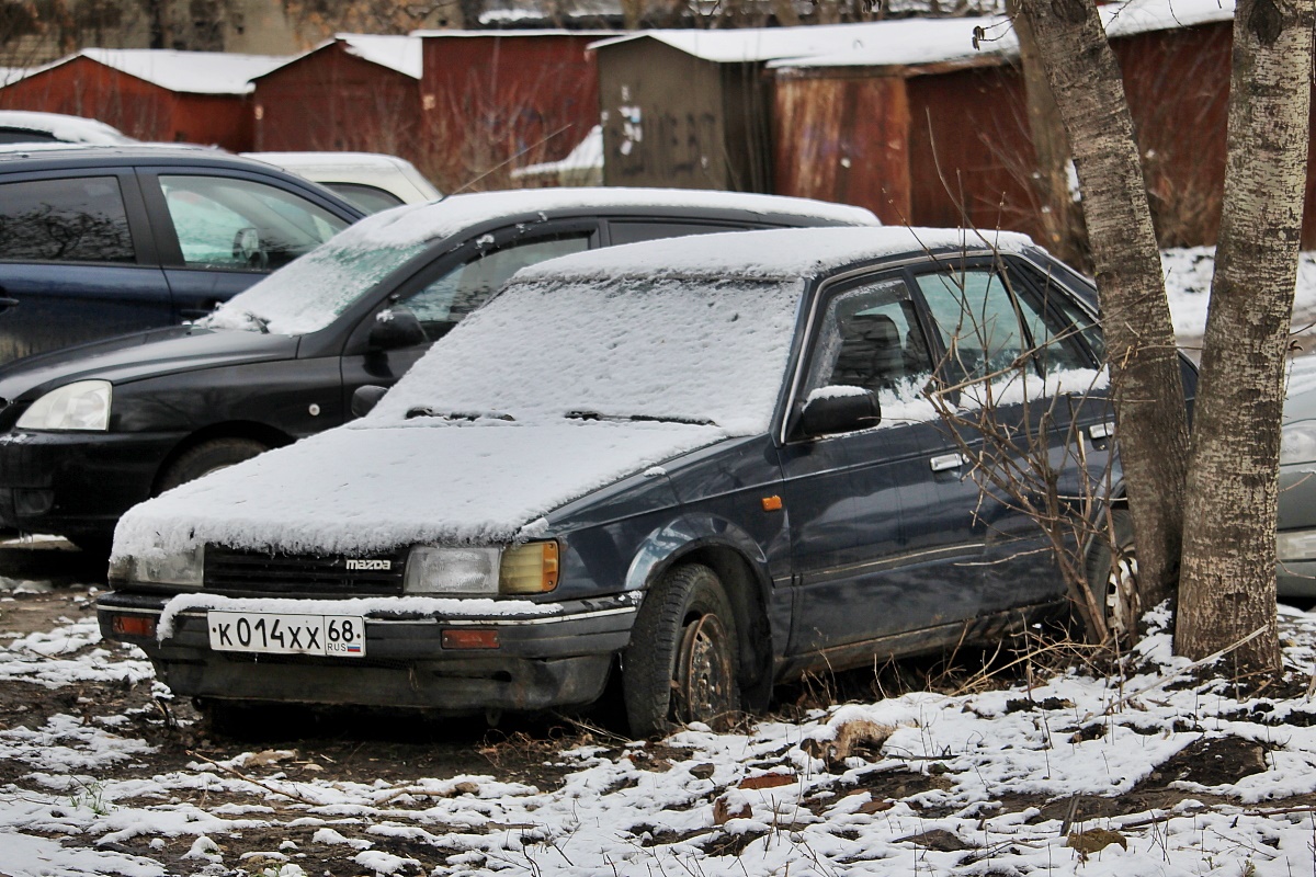 Тамбовская область, № К 014 ХХ 68 — Mazda 323 (BF) '86-94
