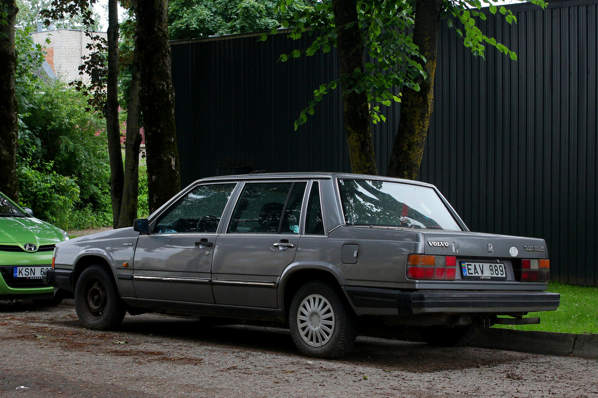 Литва, № EAV 989 — Volvo 740 '84-92