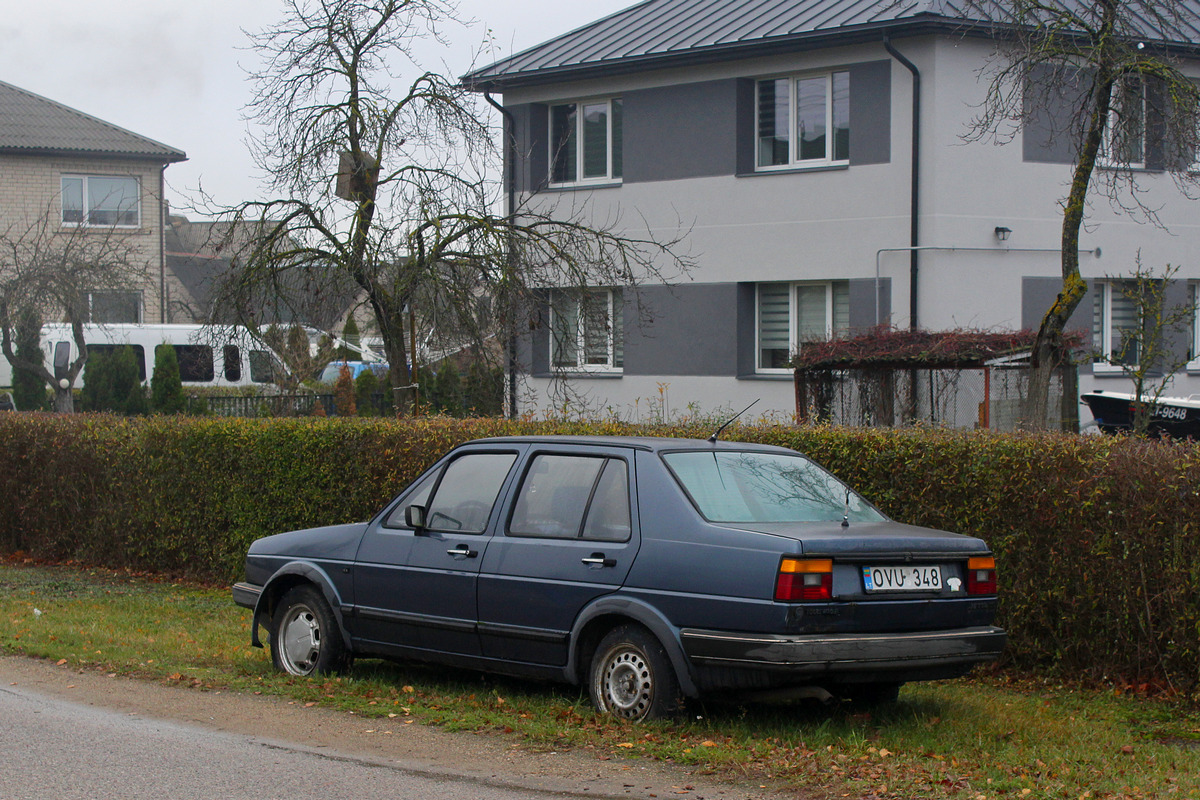 Литва, № OVU 348 — Volkswagen Jetta Mk2 (Typ 16) '84-92