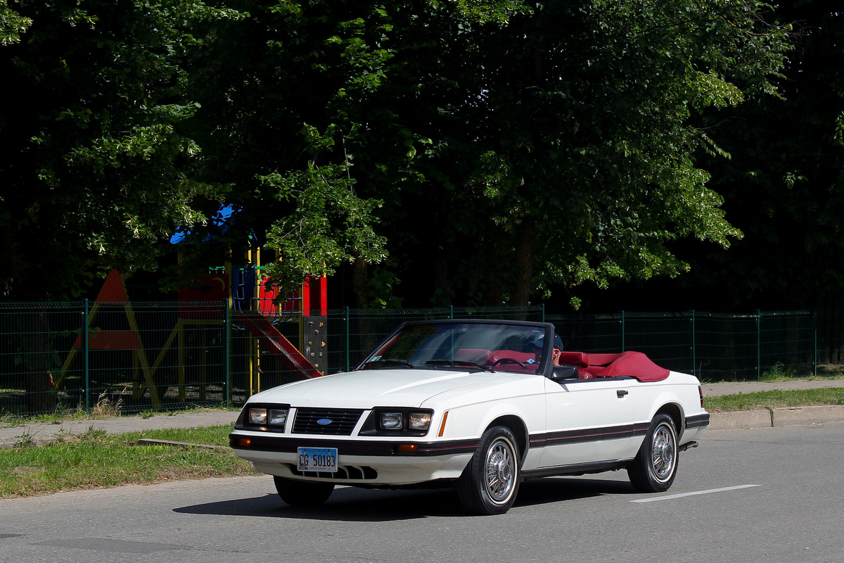 Литва, № CG 50183 — Ford Mustang (3G) '79-93; Литва — Radviliškio miesto šventė 2023